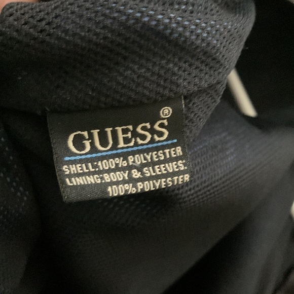 GUESS Men's Nylon size M black lightweight Jacket - Picture 11 of 11